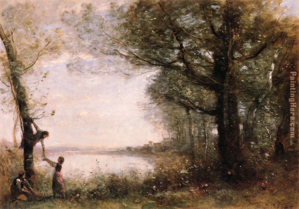 Jean-Baptiste-Camille Corot Les Petits Denicheurs